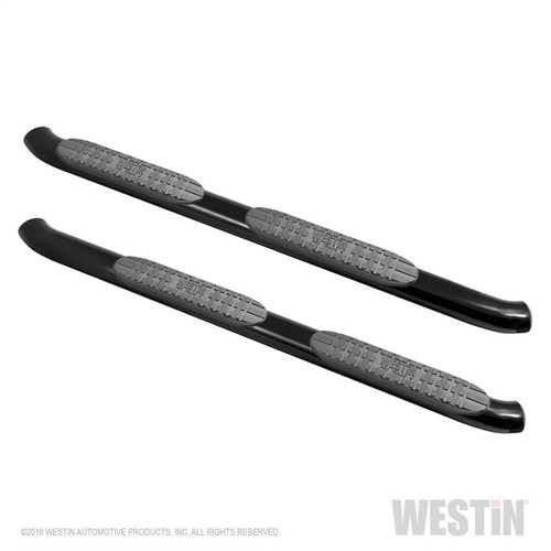 Westin PRO TRAXX 4 Oval Nerf Step Bars for Jeep Wrangler JL Unlimited 4DR 18-20 - Tex. Blk