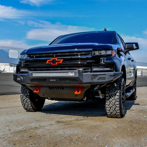 Westin Pro-Mod Front Bumper for Chevrolet Silverado 1500 19-21 - Textured Black