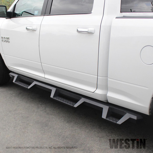 Westin HDX Drop W2W Nerf Step Bars for Dodge Ram Crew Cab 5ft & 6ft Bed 10-18