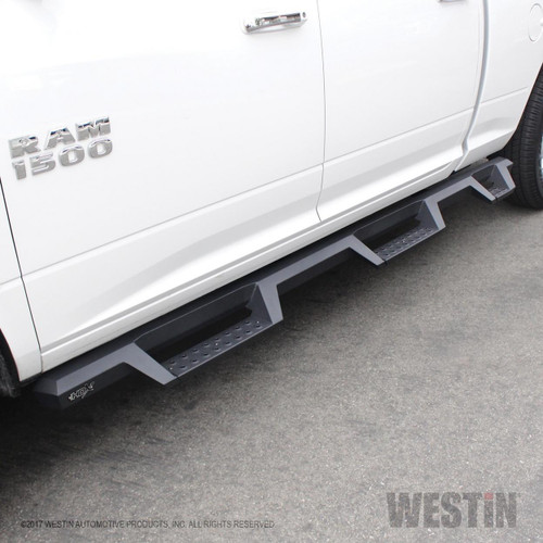 Westin HDX Drop W2W Nerf Step Bars for Dodge Ram Crew Cab 5ft & 6ft Bed 10-18