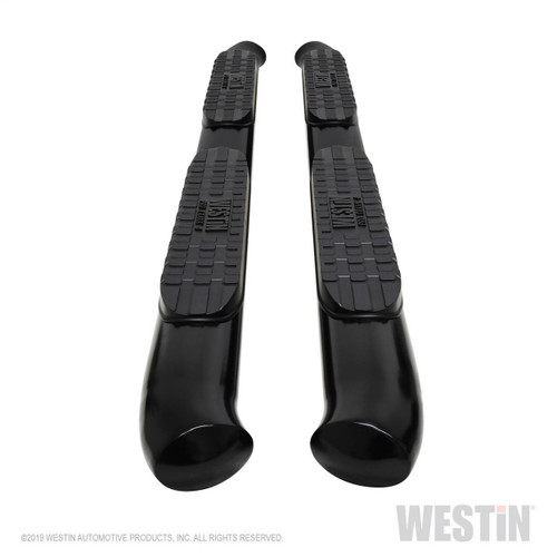 Westin PRO TRAXX 4 Oval Nerf Step Bars for Toyota Tacoma Access Cab 05-21 - Black