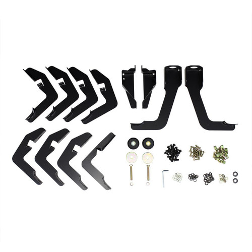 Westin PRO TRAXX 5 WTW Oval Nerf Step Bars for Chevy Silverado 1500 Ext Cab (6.5ft) 07-13 - SS