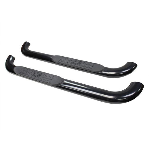 Westin Platinum 4 Oval Nerf Step Bars for Dodge Ram 1500 02-08 - Black