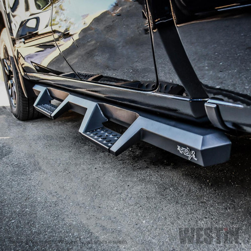 Westin HDX Drop Nerf Step Bars for Chevy Silverado/GMC Sierra 1500 Dbl 19-20
