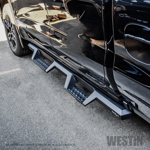 Westin HDX Drop Nerf Step Bars for Chevy Silverado/GMC Sierra 1500 Dbl 19-20
