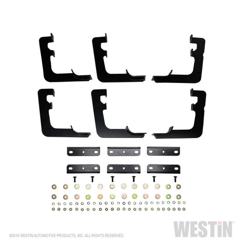 Westin Premier Oval Nerf Step Bar Mount Kit for Ram 1500 Quad/Crew Cab 19