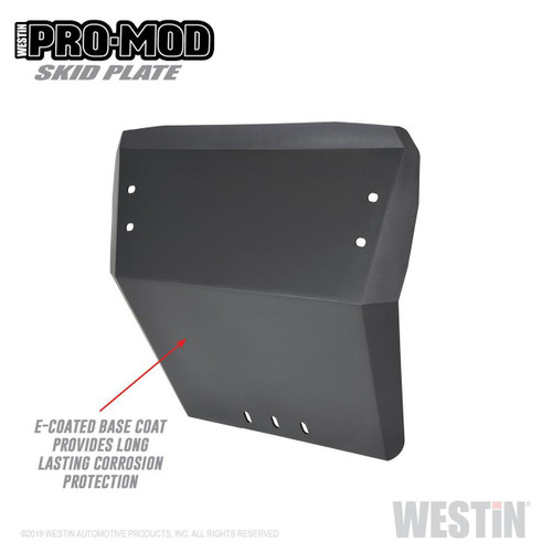 Westin Outlaw/Pro-Mod Skid Plate for Ford Ranger 19-22 - Textured Black