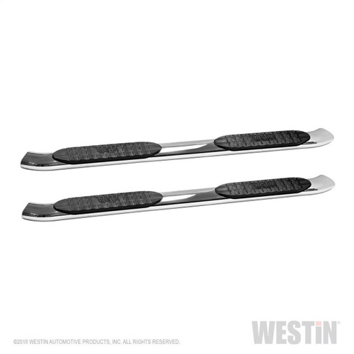 Westin PRO TRAXX 5 Oval Nerf Step Bars for Ram 1500 Crew Cab 19-20 - Stainless Steel