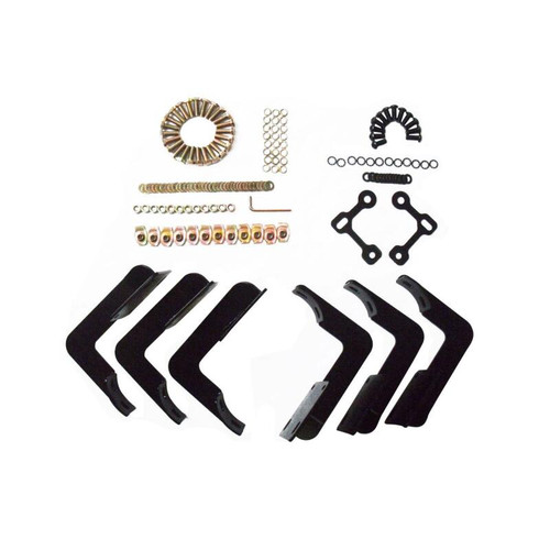 Westin PRO TRAXX 4 Oval Nerf Step Bars for Ford F-250/350/450/550 Crew 99-16 - SS