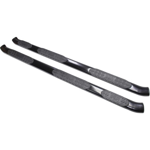 Westin PRO TRAXX 5 WTW Oval Nerf Step Bars for Toyota Tundra D-Cab (6.5 ft) 07-18 - Black