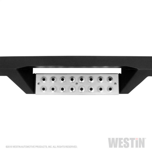 Westin HDX Stainless Drop Nerf Step Bars for Jeep Wrangler JK 2dr 07-18 - Tex. Blk