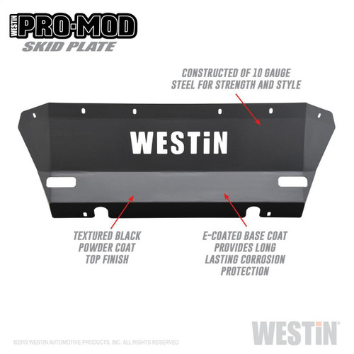Westin Pro-Mod Skid Plate for Chevrolet Colorado 15-20 - Textured Black