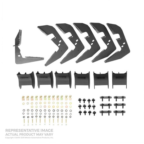 Westin Thrasher Running Boards for Ram/Dodge 1500 2009-2018 - Textured Black