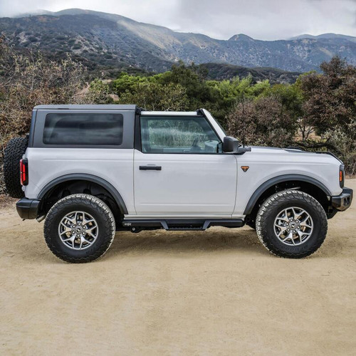 Westin/HDX Drop Nerf Step Bars for Ford Bronco (2-Door) 2021+ - Textured Black