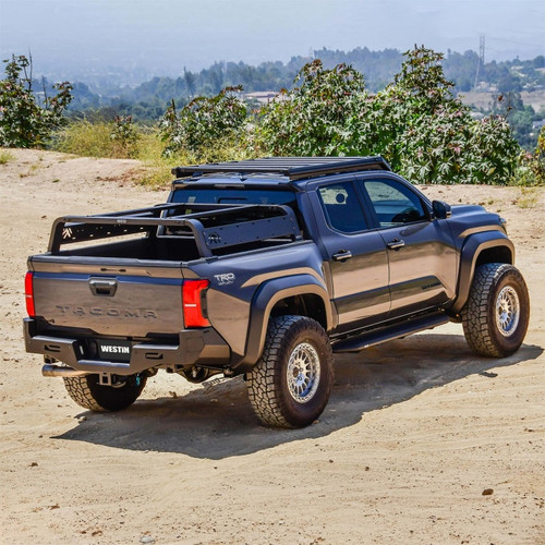 Westin Overland Cargo Rack Base for Toyota Tacoma 05-21 - Textured Black
