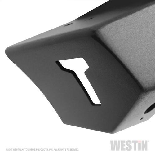 Westin WJ2 Stubby Front Bumper for Jeep Wrangler JL/Gladiator 18-22 - Tex. Blk