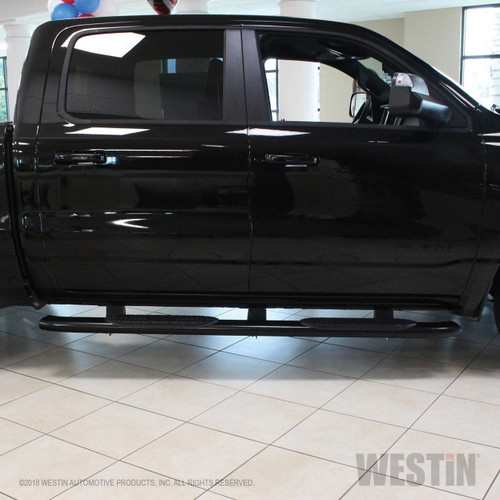 Westin PRO TRAXX 5 Oval Nerf Step Bars for Ram 1500 Crew Cab (Excl. Classic) 19 - Black