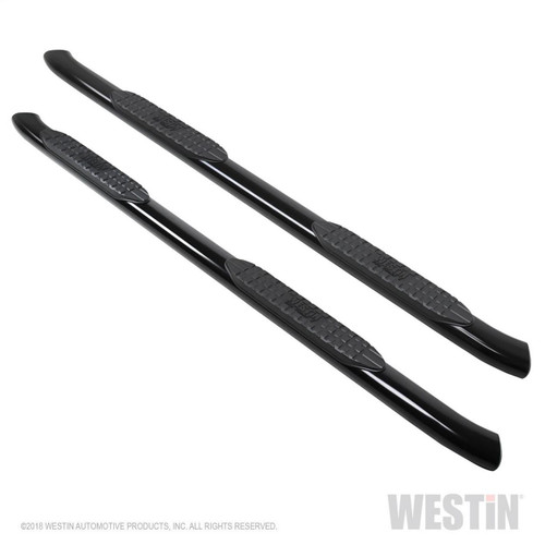 Westin PRO TRAXX 5 Oval Nerf Step Bars for Chevy Silverado/Sierra 1500 Crew 19 - Black