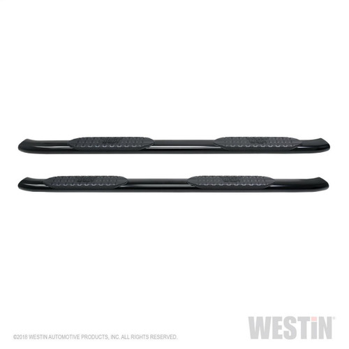 Westin PRO TRAXX 5 Oval Nerf Step Bars for Chevy Silverado/Sierra 1500 Crew 19 - Black