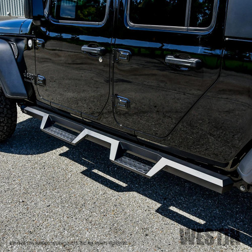 Westin HDX Drop Nerf Step Bars for Jeep Gladiator 2020 - Textured Black