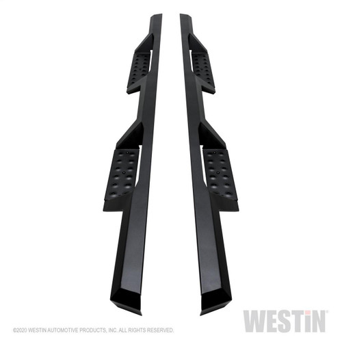 Westin HDX Drop Nerf Step Bars for Chevy/GMC Silverado/Sierra 1500 Ext Cab 99-13 - Tex. Blk