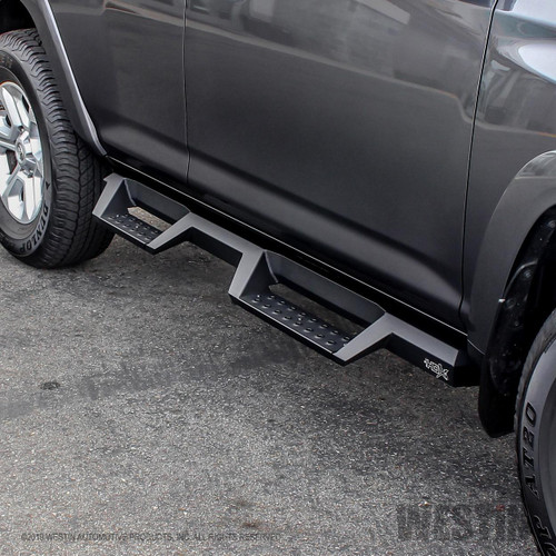 Westin/HDX Drop Nerf Step Bars for Toyota 4Runner Trail Edition 10-17 - Textured Black