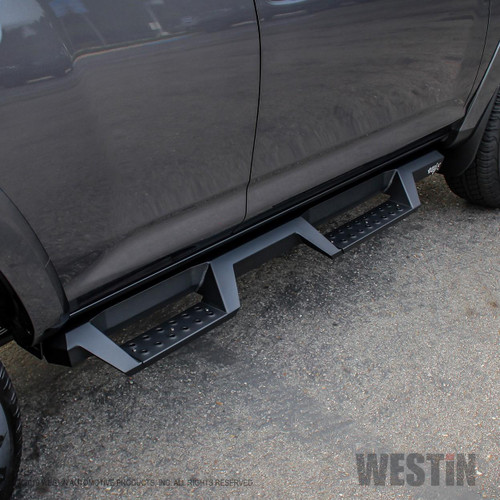 Westin/HDX Drop Nerf Step Bars for Toyota 4Runner Trail Edition 10-17 - Textured Black