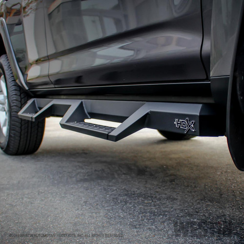 Westin/HDX Drop Nerf Step Bars for Toyota 4Runner Trail Edition 10-17 - Textured Black