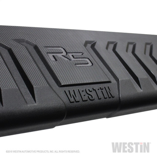 Westin R5 M-Series Nerf Step Bars for Chevrolet Silverado 1500 Crew Cab 5.5ft 07-18 - Black
