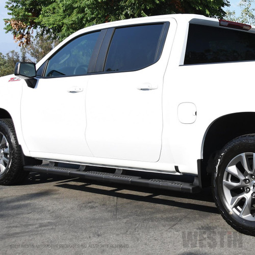 Westin R5 Modular Nerf Step Bars for Chevy Silverado/Sierra 1500 Crew (5.5ft) 2019 - Black