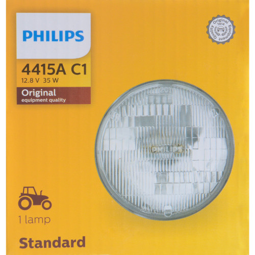 Standard Sealed Beam Headlight 4415A 4415AC1 - packaging, front view