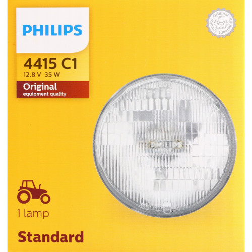 Standard Sealed Beam Headlight 4415 4415C1 - packaging, front view