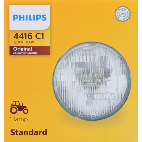 Standard Sealed Beam Headlight 4416 4416C1 - packaging, front view