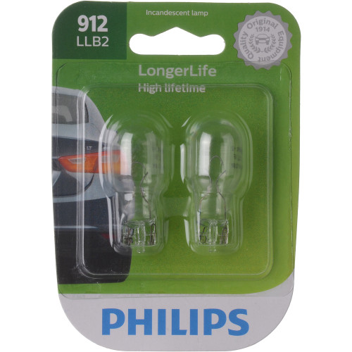 LongerLife Miniature Bulb 912LL (2 Pack) 912LLB2 - packaging, front view