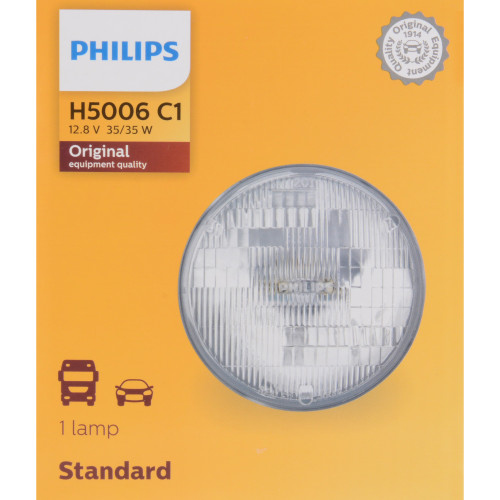 Standard Sealed Beam Headlight H5006 H5006C1 - packaging, front view