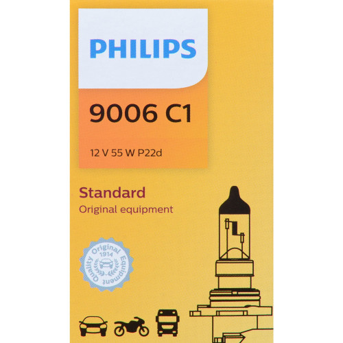 Standard Headlight Bulb 9006 9006C1 - packaging, front view