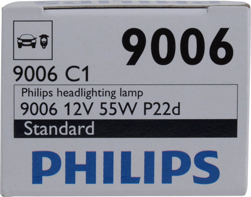 Standard Headlight Bulb 9006 9006C1 - packaging, top view