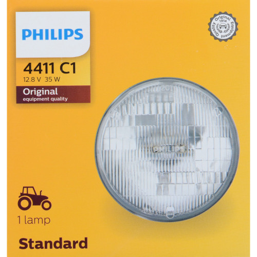 Standard Sealed Beam Headlight 4411 4411C1 - packaging, front view