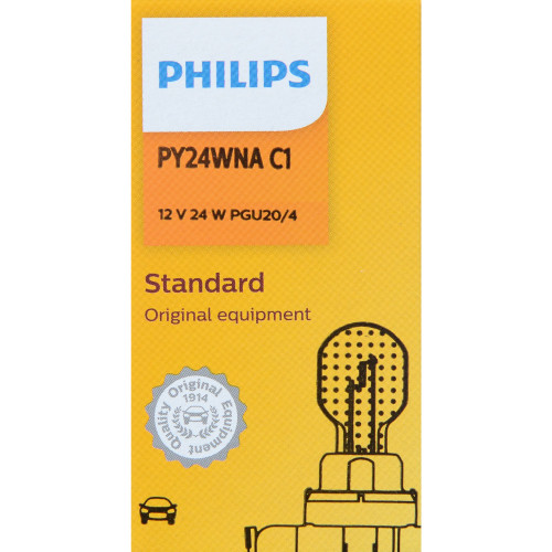 HiPerVision Bulb PY24WNA PY24WNAC1 - packaging, front view