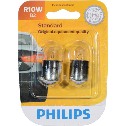 Standard Miniature Bulb R10W (2 Pack) R10WB2 - packaging, front view