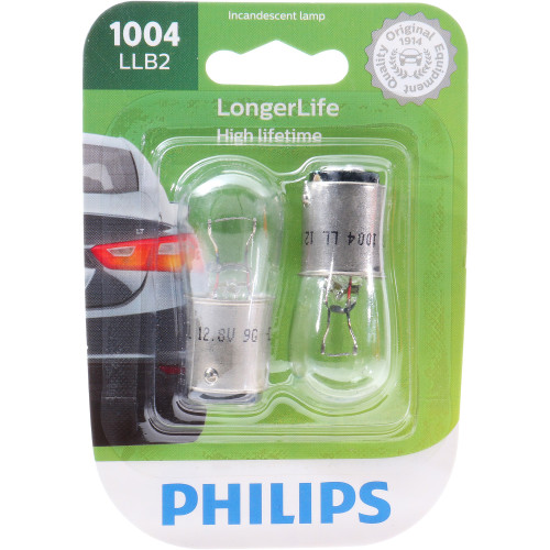 LongerLife Miniature Bulb 1004LL (2 Pack) 1004LLB2 - packaging, front view