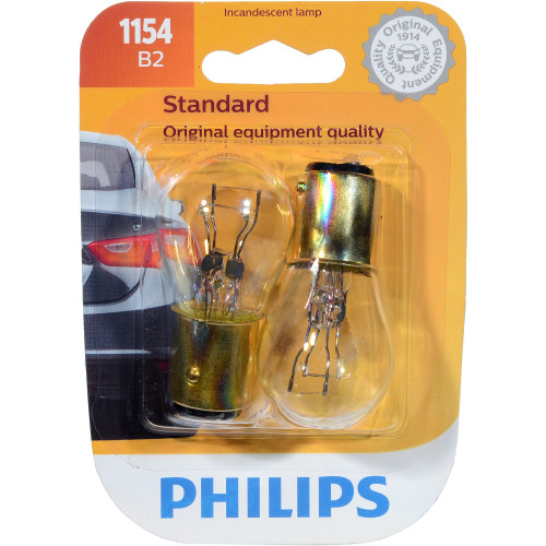 Standard Miniature Bulb 1154 (2 Pack) 1154B2 - packaging, front view