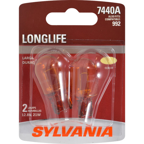 Long Life Mini Bulb 7440A (2 Pack) 7440ALL.BP2 - packaging