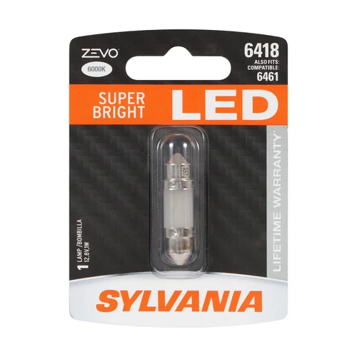 White ZEVO LED Mini Bulb 6418 6418LED.BP - front view