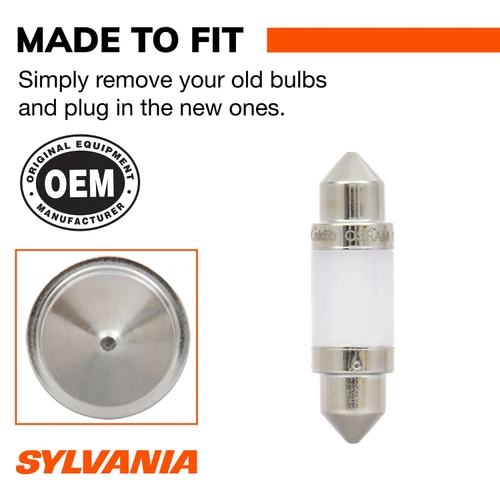 White ZEVO LED Mini Bulb 6418 6418LED.BP - connector view