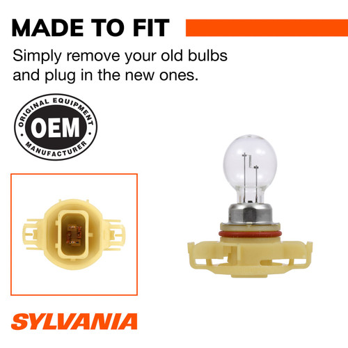 Basic Fog Bulb 2504 2504.BP - connector view