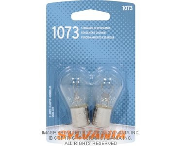 Basic Mini Bulb 1073 (2 Pack) 1073.BP2 - packaging