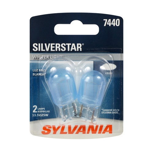 SilverStar Mini Bulb 7440 (2 Pack) 7440ST.BP2 - front view