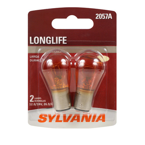 Long Life Mini Bulb 2057A (2 Pack) 2057ALL.BP2 - front view