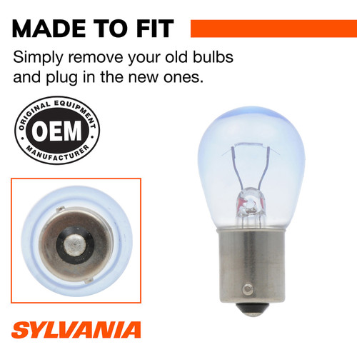 SilverStar Mini Bulb 1156 (2 Pack) 1156ST.BP2 - connector view